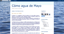 Desktop Screenshot of comoaguademayo.blogspot.com