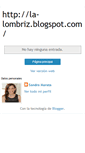 Mobile Screenshot of la-lombriz.blogspot.com