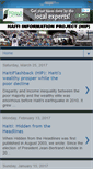 Mobile Screenshot of haitiinformationproject.blogspot.com
