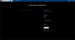 Desktop Screenshot of coloqueiumpiece.blogspot.com
