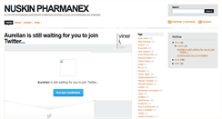 Desktop Screenshot of pharmanexnuskin.blogspot.com
