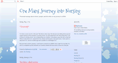 Desktop Screenshot of bsn-onemansjourney.blogspot.com