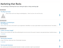 Tablet Screenshot of marketingthatrocks.blogspot.com
