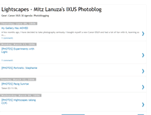 Tablet Screenshot of lightscapes.blogspot.com