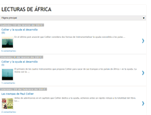 Tablet Screenshot of lecturasdeafrica.blogspot.com