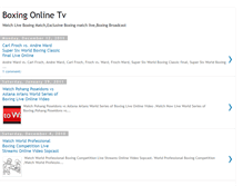 Tablet Screenshot of live-boxing-onlinetv.blogspot.com