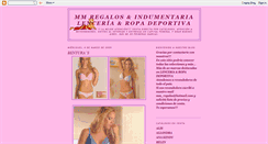 Desktop Screenshot of mmregalos.blogspot.com
