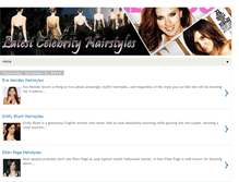 Tablet Screenshot of latest-celebrity-hairstyles.blogspot.com