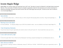 Tablet Screenshot of investmapleridge.blogspot.com