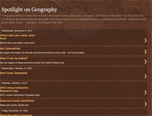 Tablet Screenshot of geospotlight.blogspot.com