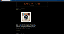 Desktop Screenshot of bureauofchange.blogspot.com