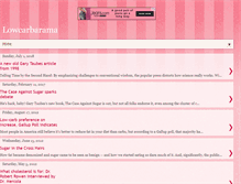 Tablet Screenshot of lowcarbarama.blogspot.com