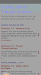 Mobile Screenshot of prayingadventthroughdarkness.blogspot.com