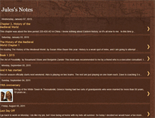 Tablet Screenshot of julessnotes.blogspot.com