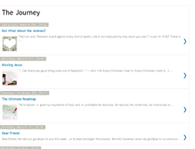 Tablet Screenshot of journeyingpilgrim.blogspot.com