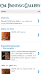 Mobile Screenshot of paintings-art-gallery.blogspot.com