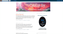Desktop Screenshot of carolinesjoyfuljourney.blogspot.com