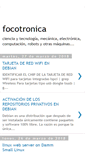 Mobile Screenshot of focotronica.blogspot.com