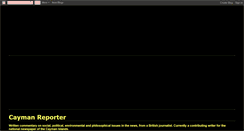 Desktop Screenshot of brokenreporter.blogspot.com