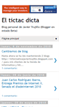 Mobile Screenshot of eltictacdicta.blogspot.com