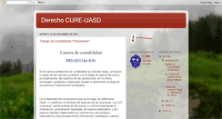 Desktop Screenshot of derecho-cure.blogspot.com