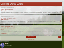 Tablet Screenshot of derecho-cure.blogspot.com
