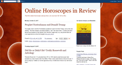 Desktop Screenshot of horoscopereview.blogspot.com