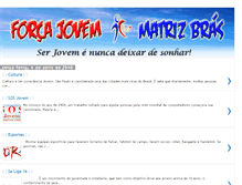Tablet Screenshot of forcajovembras.blogspot.com