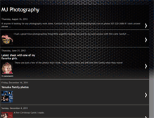 Tablet Screenshot of mj-photography.blogspot.com