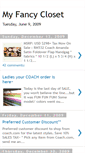 Mobile Screenshot of myfancycloset.blogspot.com
