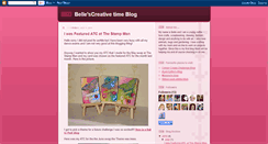 Desktop Screenshot of bellescreativetime.blogspot.com