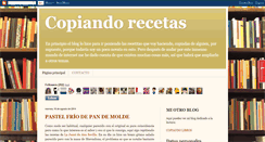 Desktop Screenshot of copiandorecetas.blogspot.com