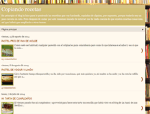 Tablet Screenshot of copiandorecetas.blogspot.com