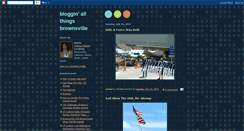 Desktop Screenshot of blogginallthingsbrownsville.blogspot.com