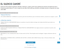 Tablet Screenshot of elsilenciozahori.blogspot.com