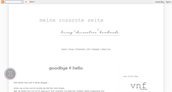 Desktop Screenshot of meine-rosarote-seite.blogspot.com