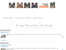 Tablet Screenshot of meine-rosarote-seite.blogspot.com