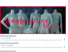 Tablet Screenshot of decapitationclassic.blogspot.com
