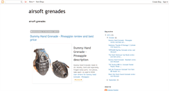 Desktop Screenshot of bestairsoftgrenades-reviewed.blogspot.com