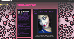 Desktop Screenshot of alexisstyle.blogspot.com