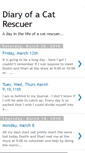 Mobile Screenshot of diaryofacatrescuer.blogspot.com