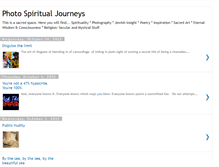 Tablet Screenshot of photospiritualjourneys.blogspot.com