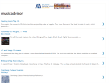 Tablet Screenshot of music-advisor.blogspot.com