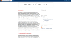 Desktop Screenshot of fermentaciprotica.blogspot.com