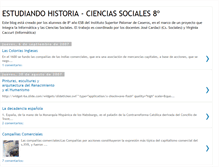 Tablet Screenshot of csociales8.blogspot.com