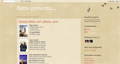 Desktop Screenshot of battopresenta.blogspot.com