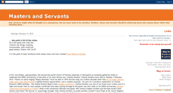 Desktop Screenshot of masterservants.blogspot.com