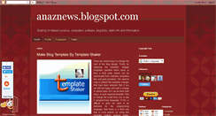 Desktop Screenshot of anaznews.blogspot.com