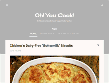 Tablet Screenshot of ohyoucook.blogspot.com