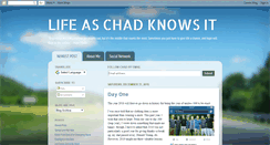 Desktop Screenshot of chadrankin.blogspot.com